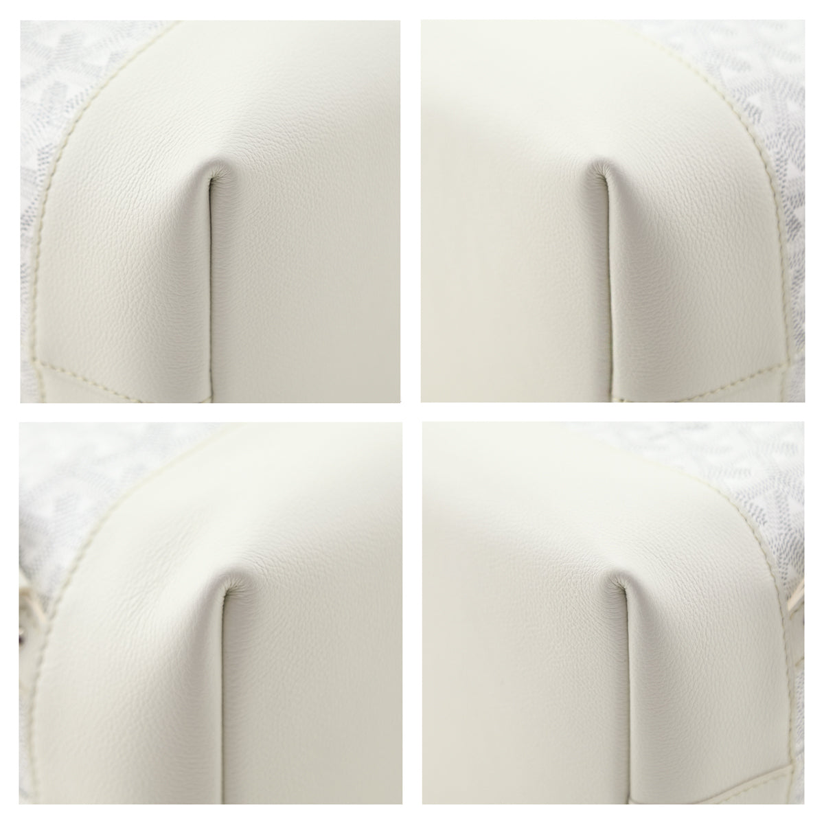 Goyard White Goyardine Calfskin Cisalpin Backpack - Love that Bag etc - Preowned Authentic Designer Handbags & Preloved Fashions