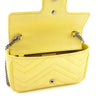 Gucci Banana Calfskin Matelasse Super Mini GG Marmont Bag - Love that Bag etc - Preowned Authentic Designer Handbags & Preloved Fashions