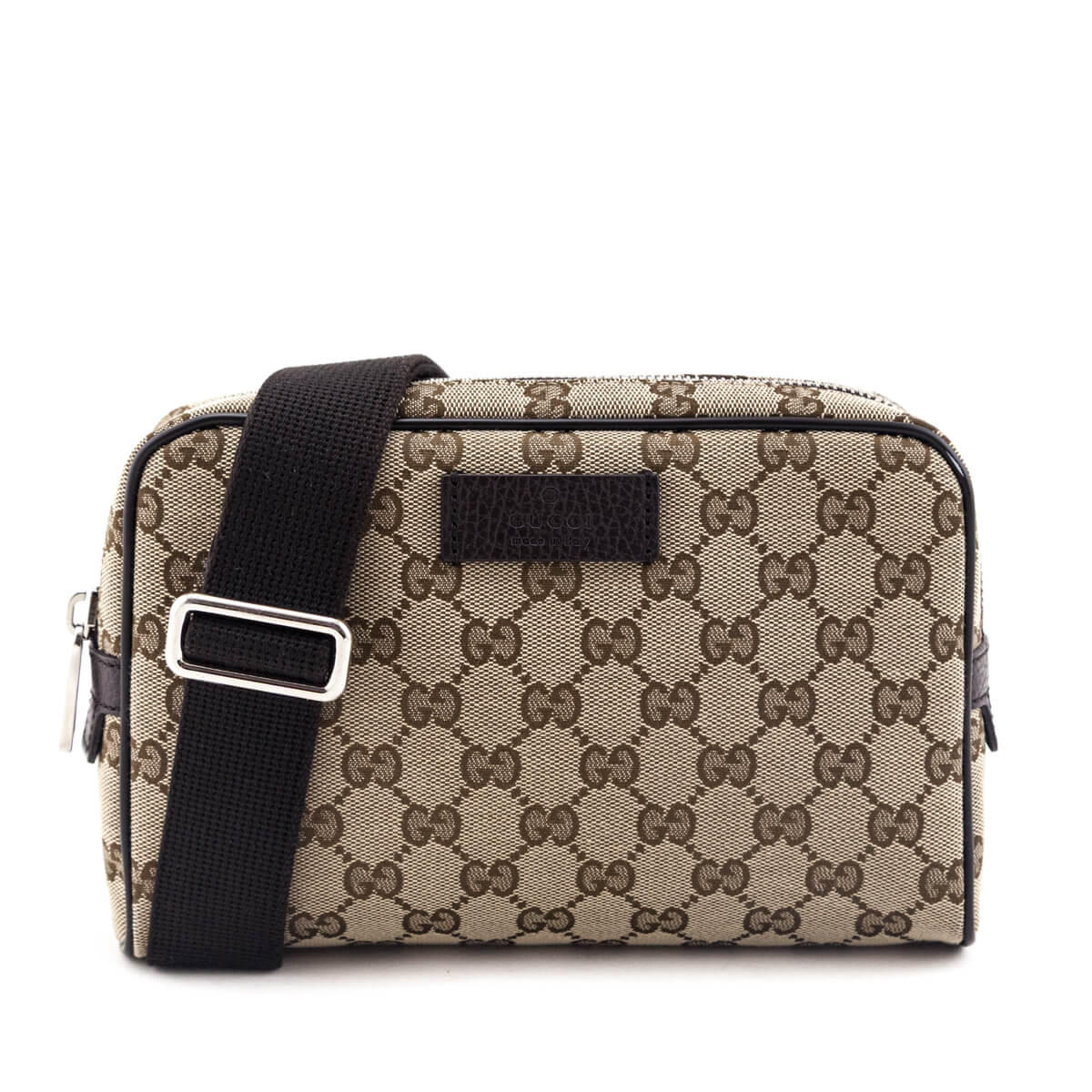 Gucci Beige GG Canvas Belt Bag