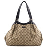 Gucci Beige GG Monogram Canvas Shoulder Bag - Love that Bag etc - Preowned Authentic Designer Handbags & Preloved Fashions