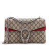Gucci Beige GG Supreme Red Suede Small Dionysus Bag - Love that Bag etc - Preowned Authentic Designer Handbags & Preloved Fashions