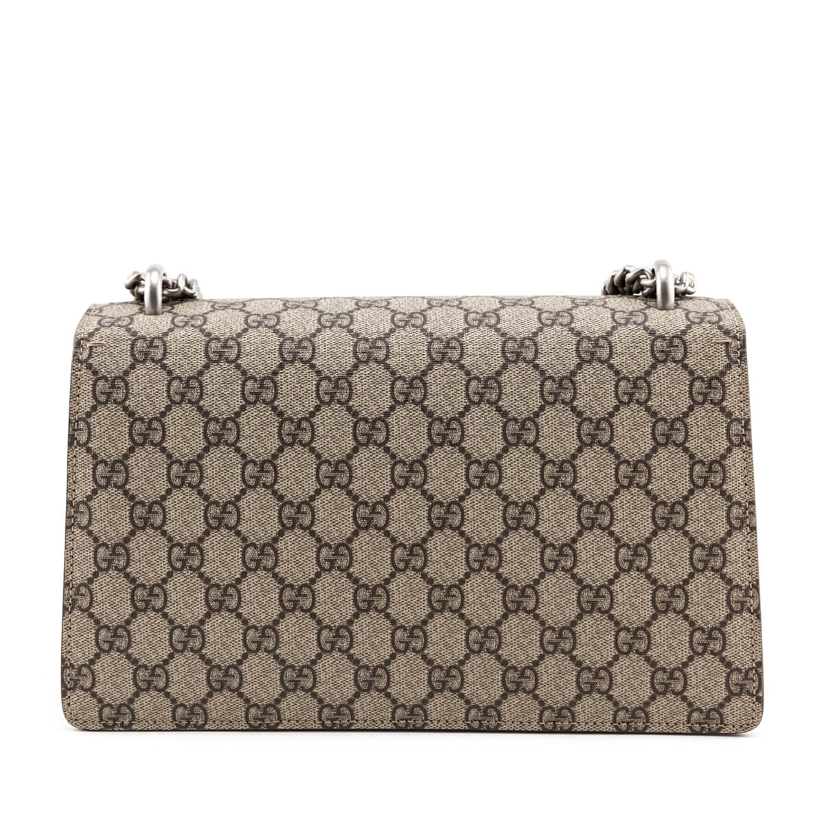 GUCCI Dionysus mini printed coated-canvas and suede shoulder bag