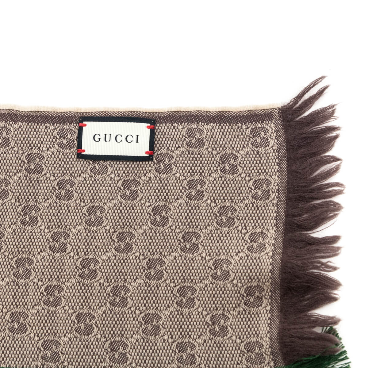 Gucci Beige Monogram Web Scarf - Love that Bag etc - Preowned Authentic Designer Handbags & Preloved Fashions