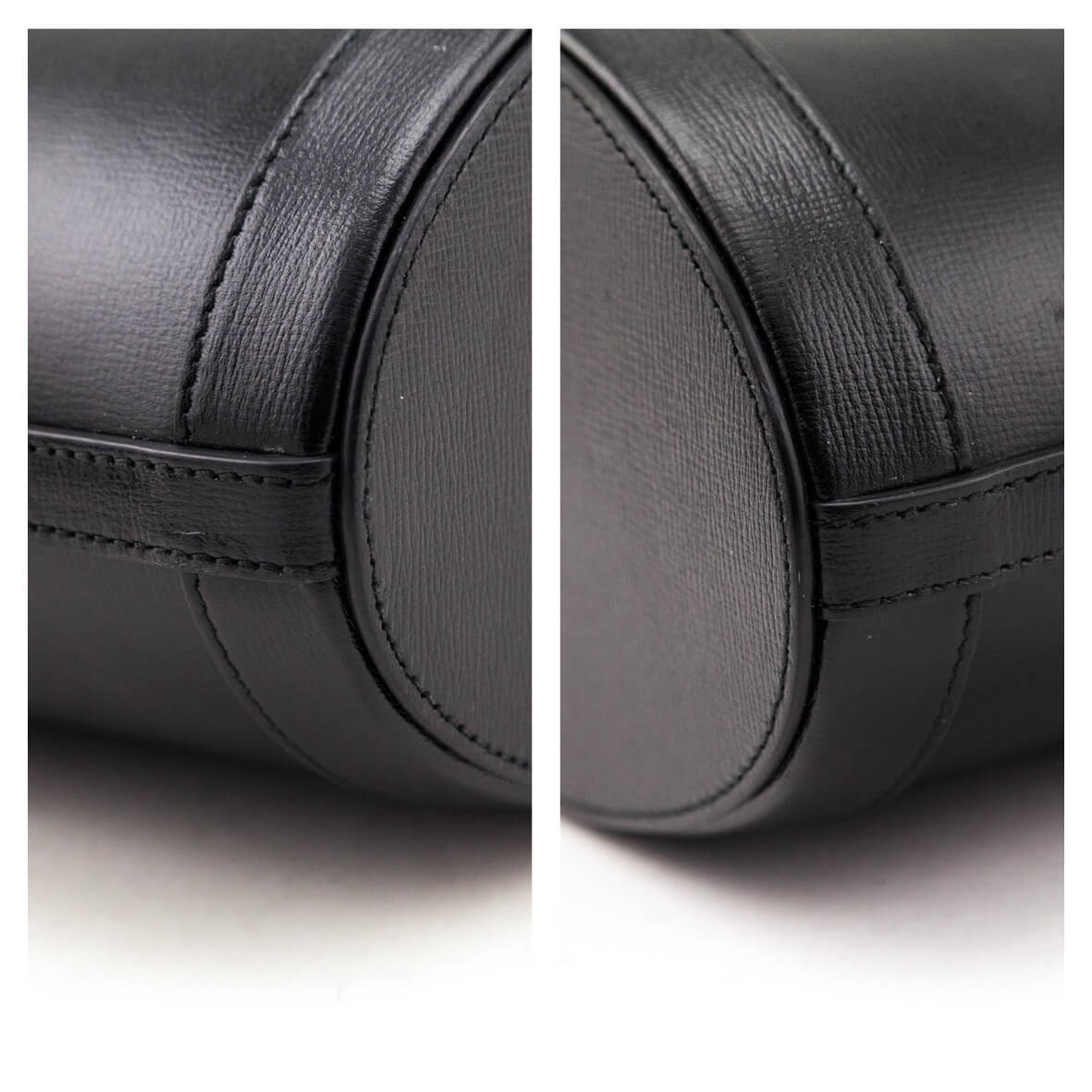 Gucci Black Calfskin Horsebit 1955 Drawstring Bucket Bag - Love that Bag etc - Preowned Authentic Designer Handbags & Preloved Fashions