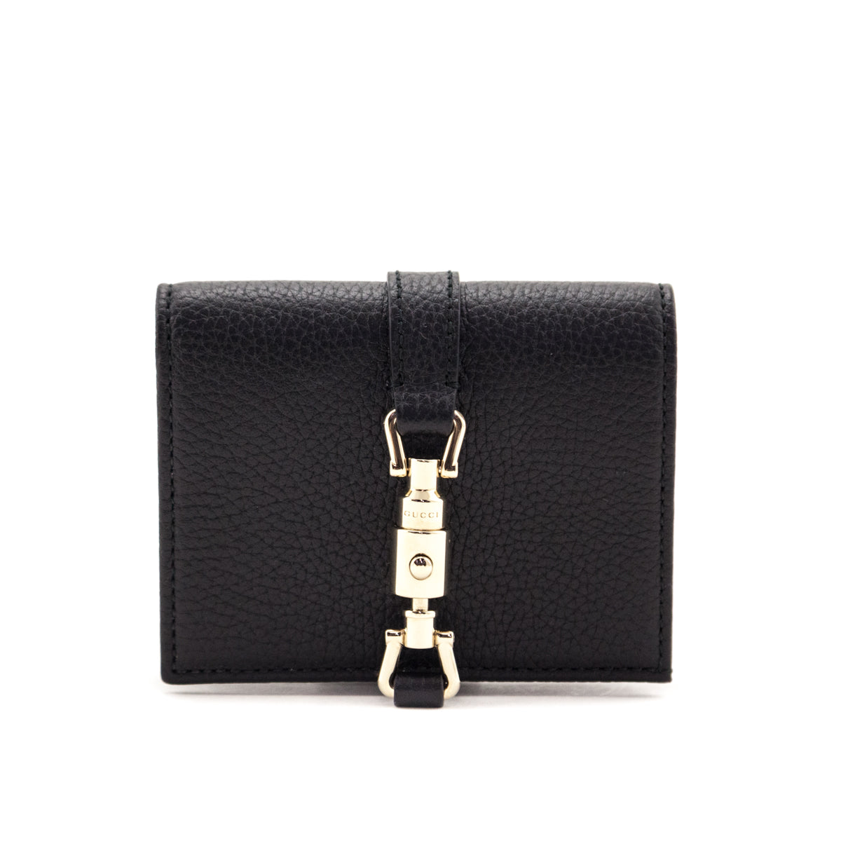 Gucci Black Calfskin Medium Jackie Wallet - Love that Bag etc - Preowned Authentic Designer Handbags & Preloved Fashions