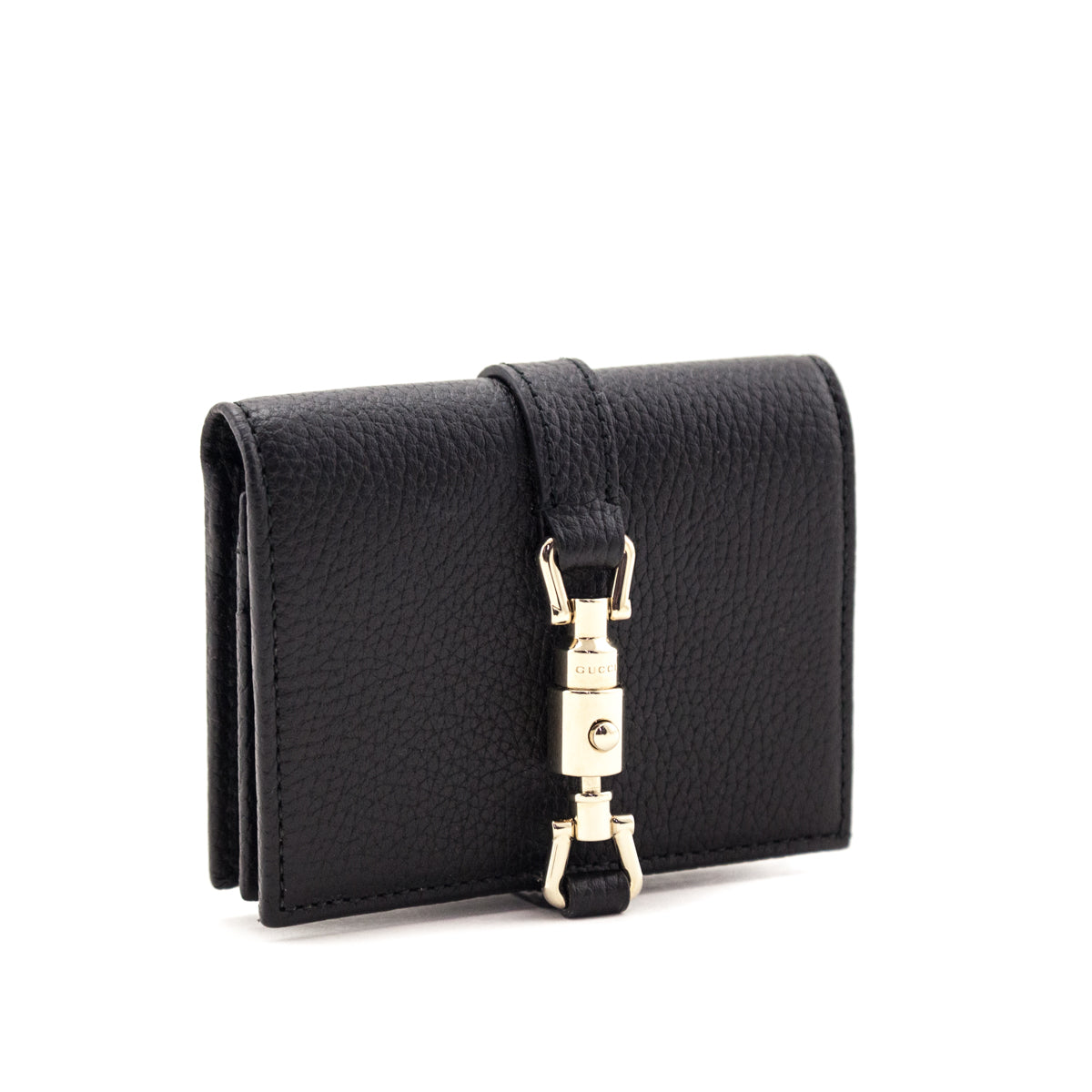 Gucci Black Calfskin Medium Jackie Wallet - Love that Bag etc - Preowned Authentic Designer Handbags & Preloved Fashions