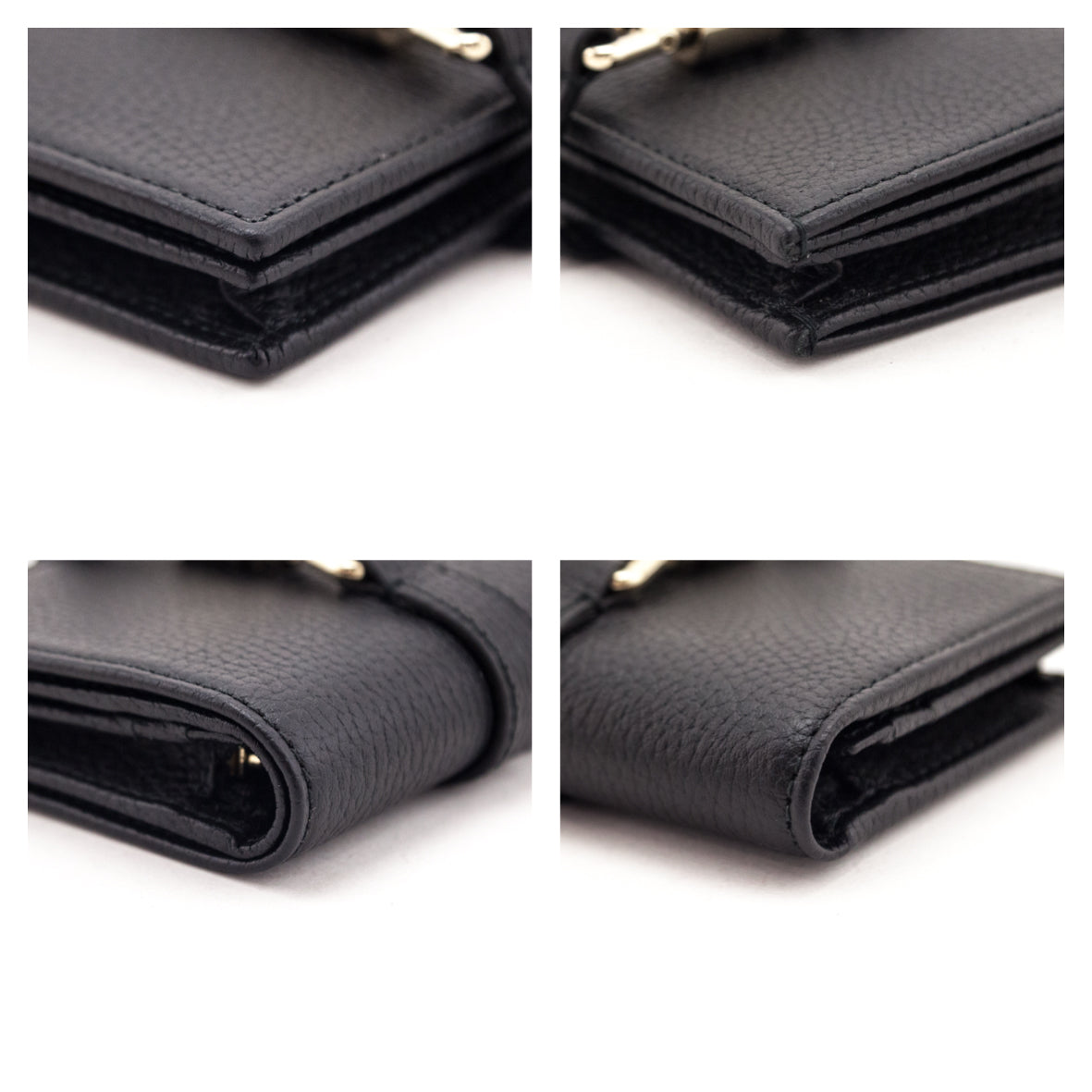 Gucci Black Calfskin Medium Jackie Wallet - Love that Bag etc - Preowned Authentic Designer Handbags & Preloved Fashions