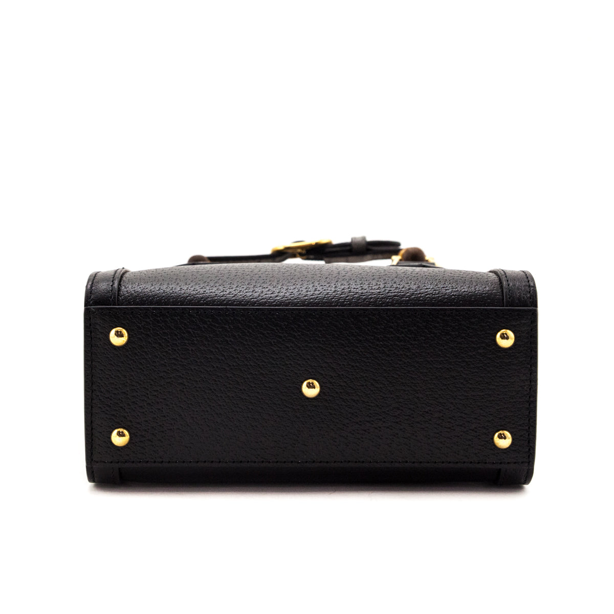 Gucci Black Calfskin Mini Diana Tote Bag