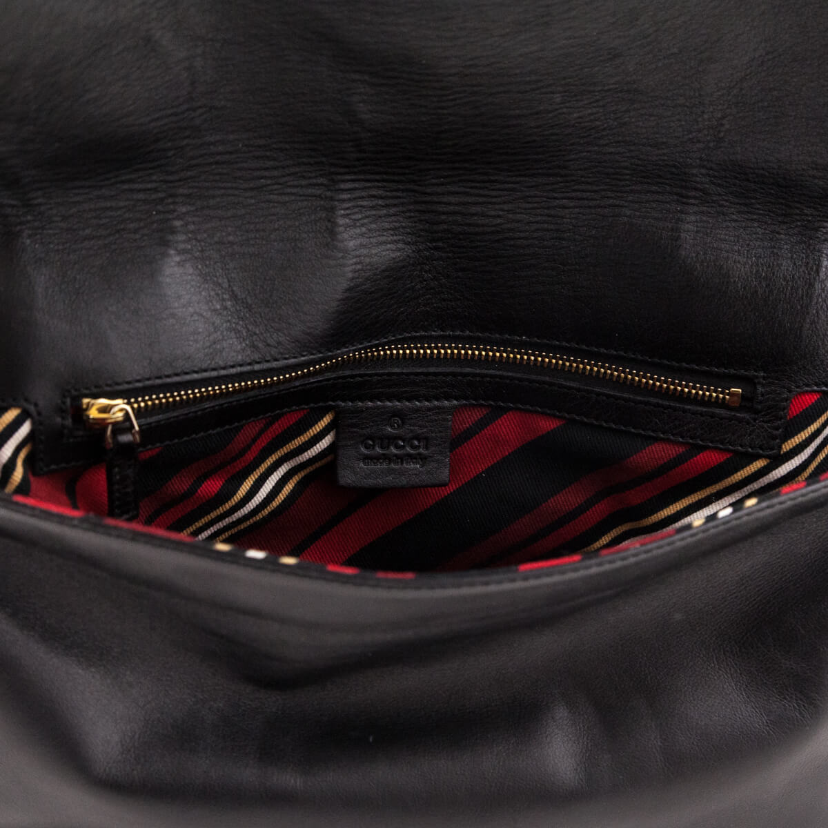 Gucci Black Leather Small Britt Shoulder Bag - Love that Bag etc - Preowned Authentic Designer Handbags & Preloved Fashions