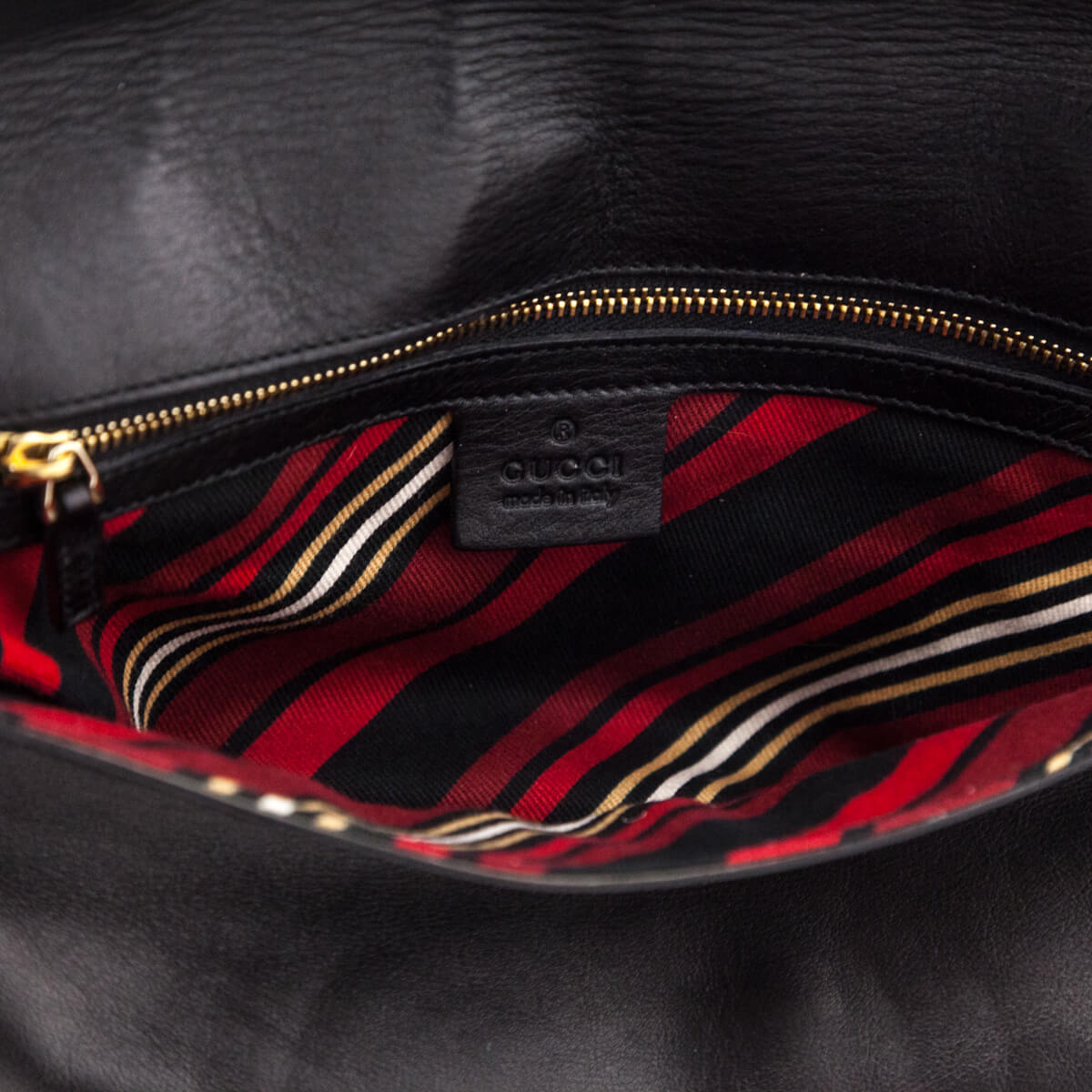 Gucci Black Leather Small Britt Shoulder Bag - Love that Bag etc - Preowned Authentic Designer Handbags & Preloved Fashions