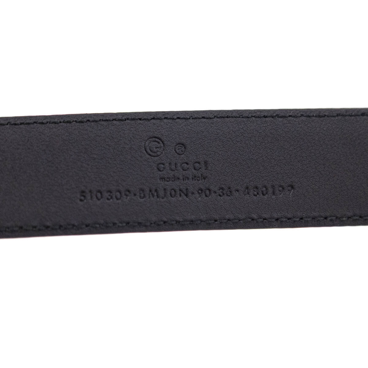 Gucci Black Microguccissima Belt Size XL - Love that Bag etc - Preowned Authentic Designer Handbags & Preloved Fashions