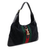 Gucci Black Monogram Canvas Large Jackie O Bouvier Hobo - Love that Bag etc - Preowned Authentic Designer Handbags & Preloved Fashions