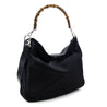 Gucci Black Nylon Bamboo Hobo Bag - Love that Bag etc - Preowned Authentic Designer Handbags & Preloved Fashions