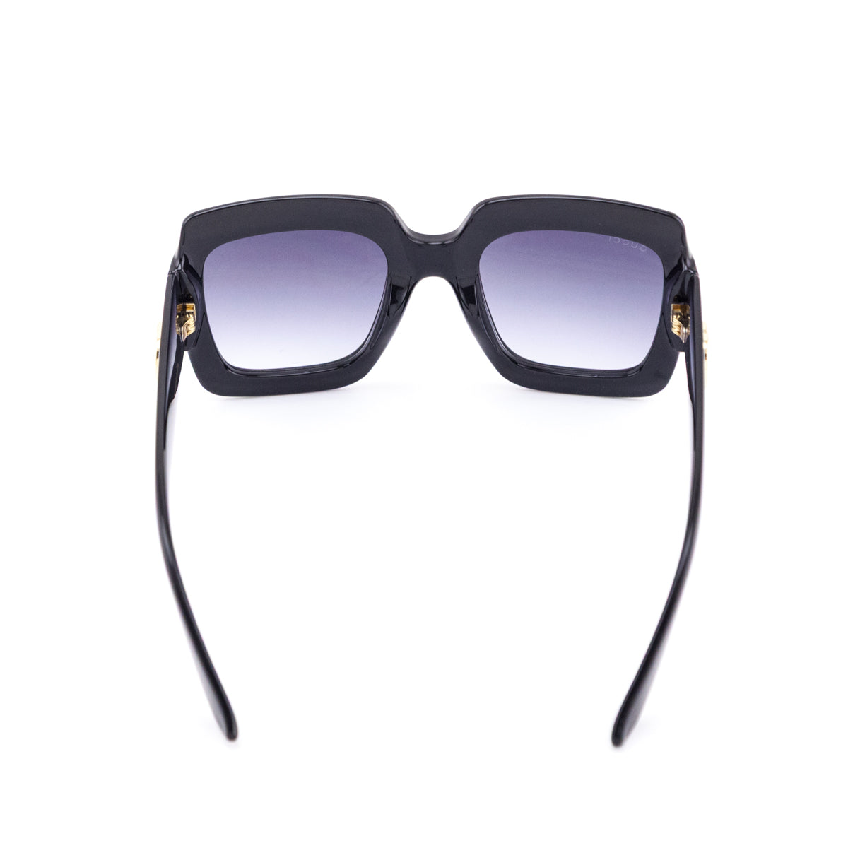 Gucci Black Oversized Square Gradient Sunglasses
