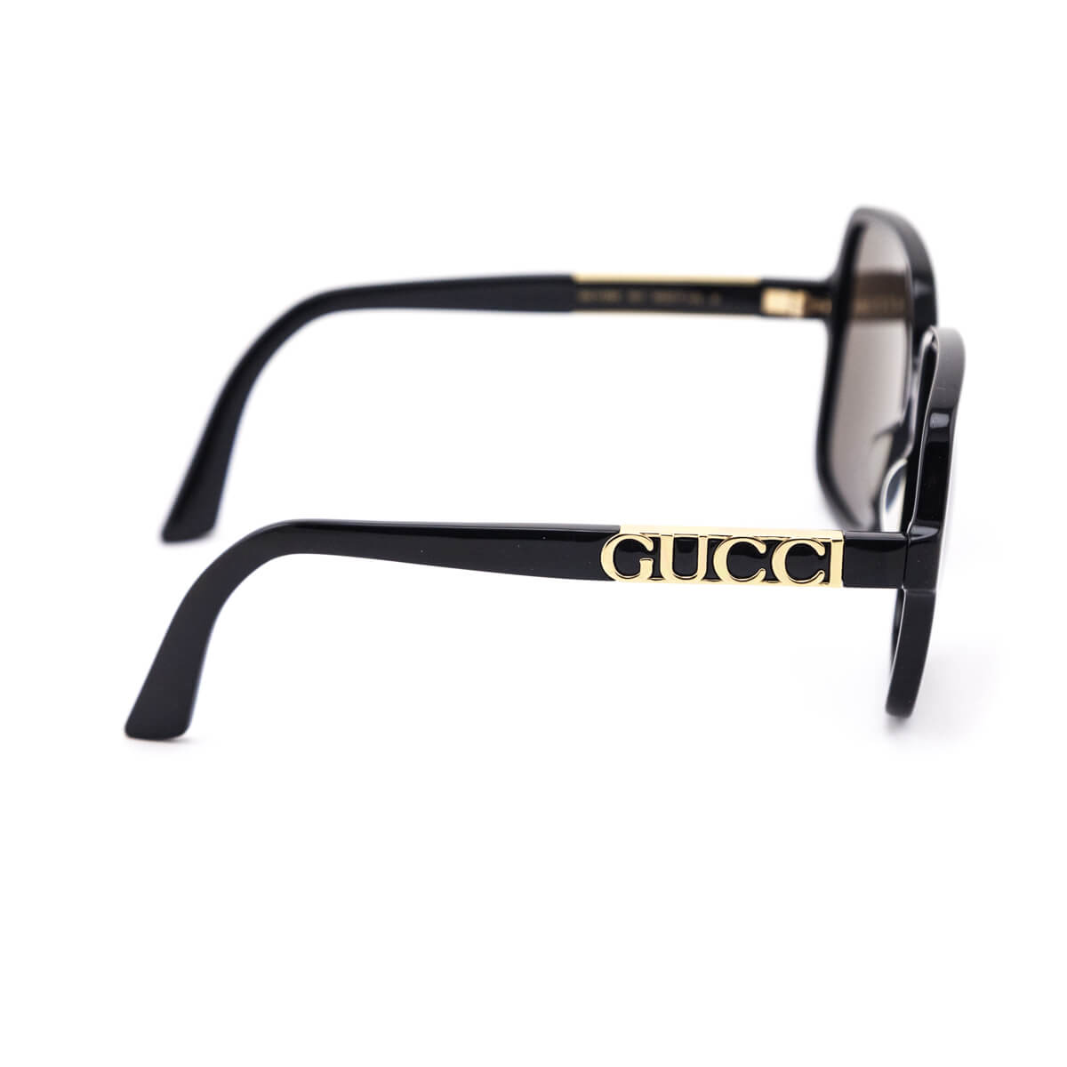 Gucci Black Oversized Tinted Sunglasses - Love that Bag etc - Preowned Authentic Designer Handbags & Preloved Fashions