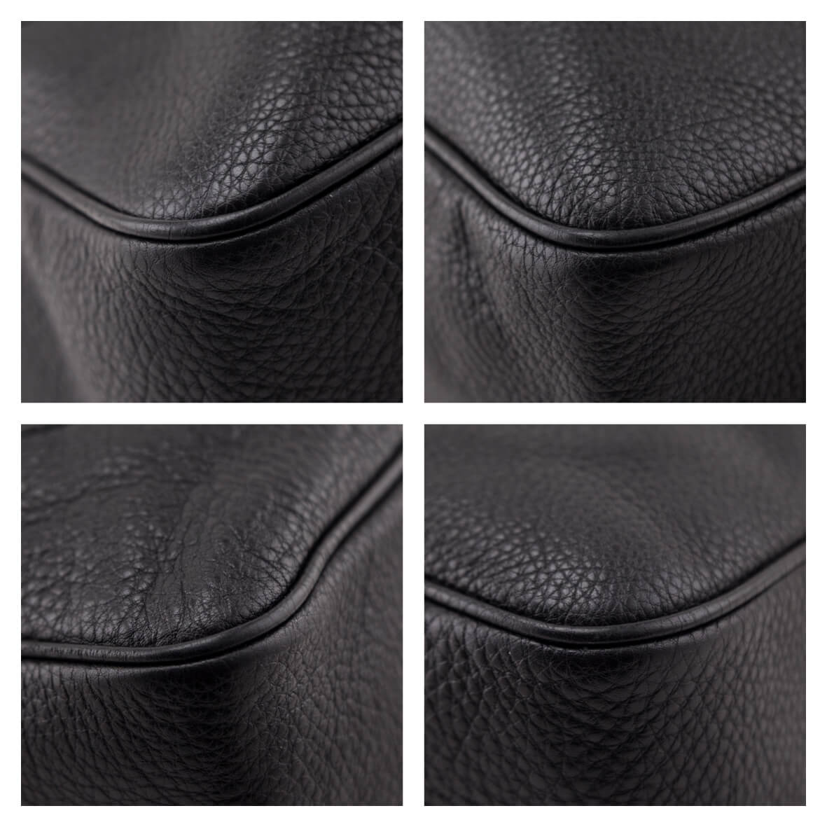 Gucci Black Pebbled Calfskin Medium Diana Bamboo Shoulder Bag - Love that Bag etc - Preowned Authentic Designer Handbags & Preloved Fashions