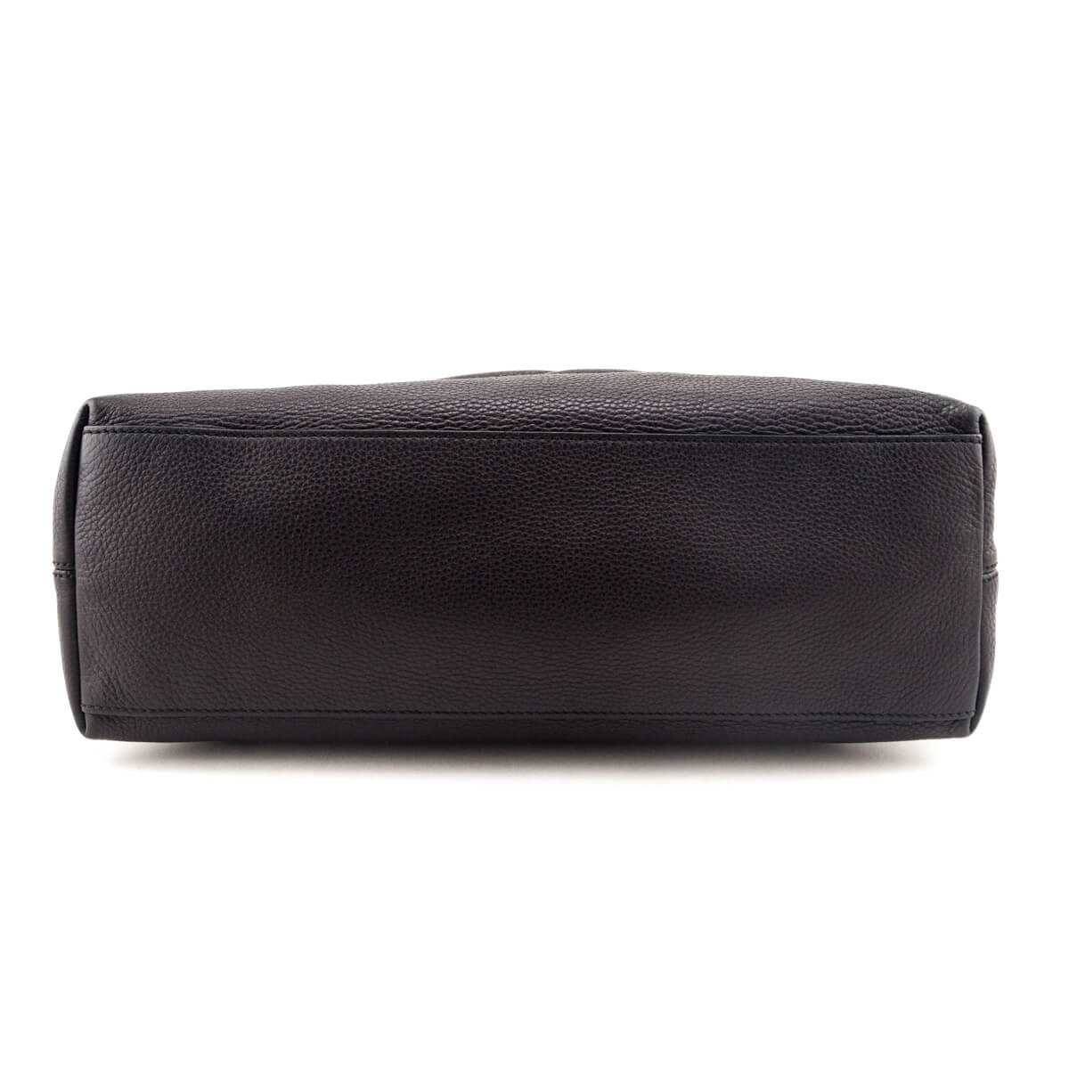 Gucci Black Pebbled Calfskin Medium Soho Chain Shoulder Bag - Love that Bag etc - Preowned Authentic Designer Handbags & Preloved Fashions