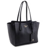 Gucci Black Pebbled Calfskin Small Swing Tote - Love that Bag etc - Preowned Authentic Designer Handbags & Preloved Fashions