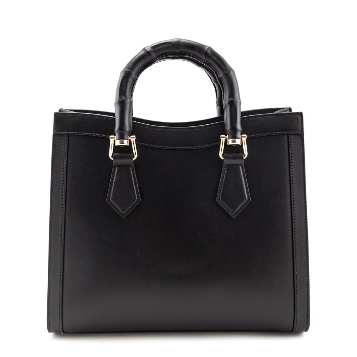Gucci Black Sweetbread Calfskin Small Diana Tote Bag - Love that Bag etc - Preowned Authentic Designer Handbags & Preloved Fashions