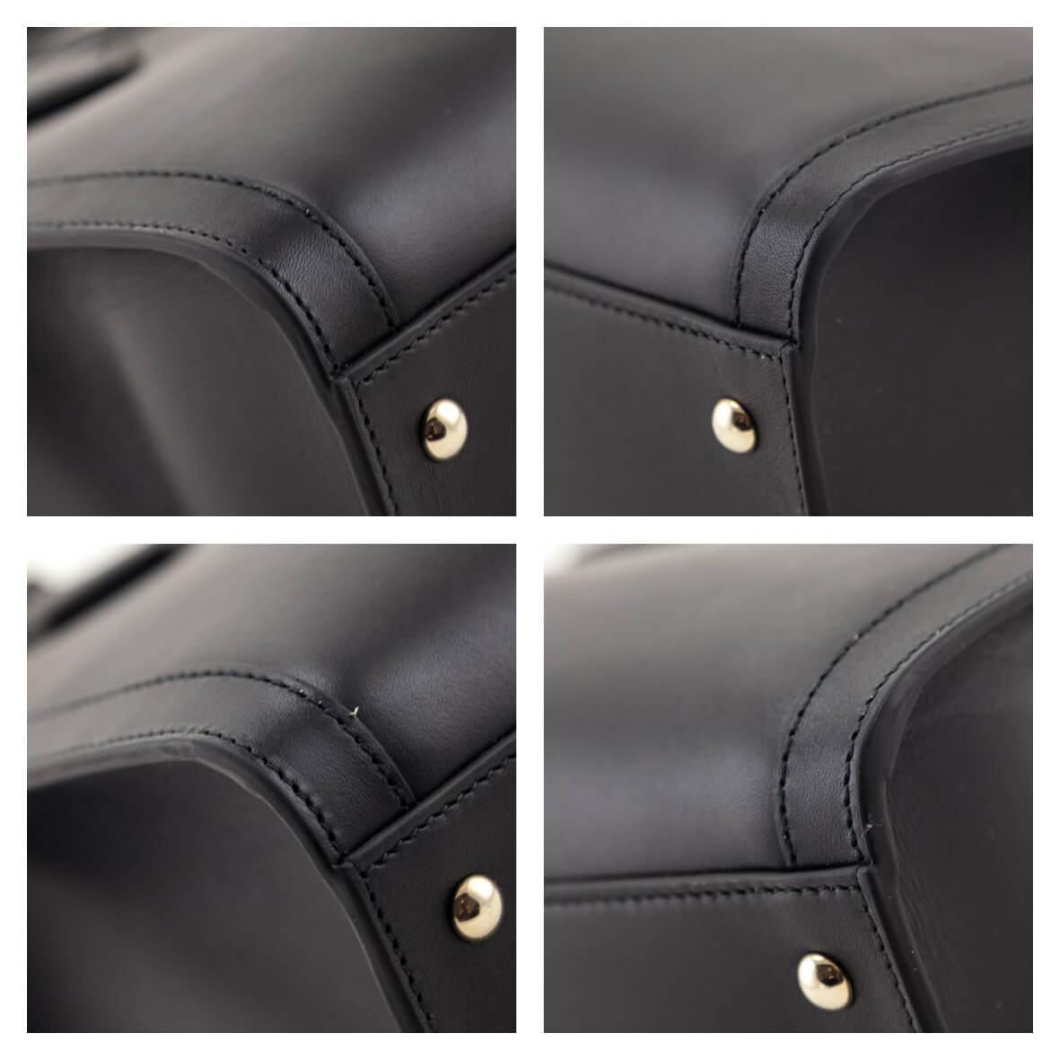 Gucci Black Sweetbread Calfskin Small Diana Tote Bag - Love that Bag etc - Preowned Authentic Designer Handbags & Preloved Fashions