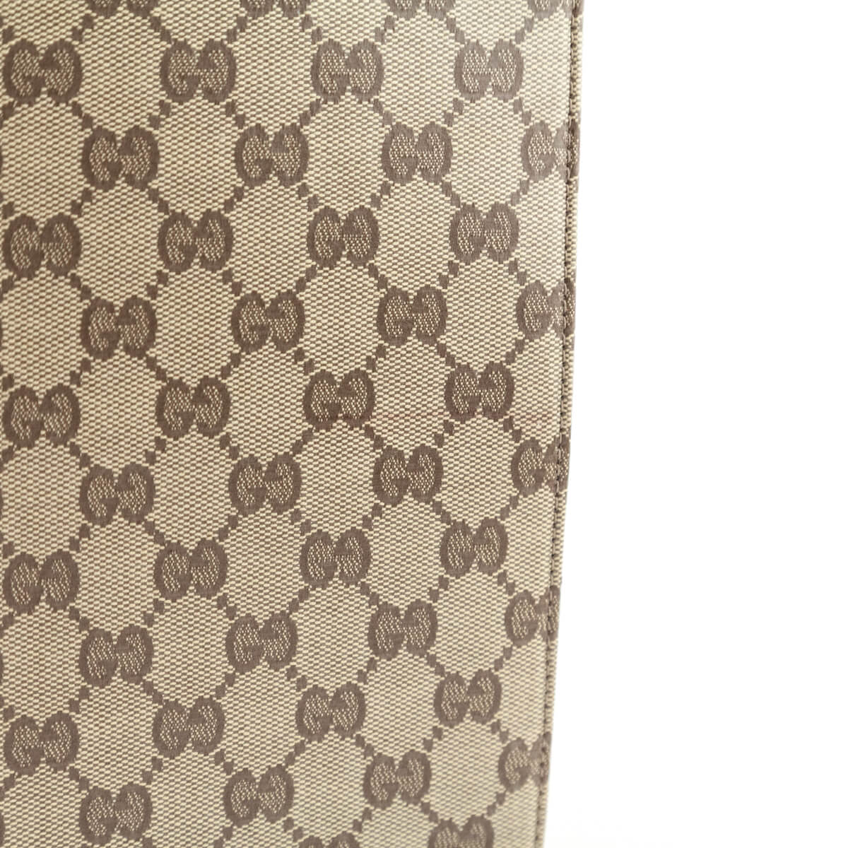 Gucci Brown Crystal Monogram Large Tote