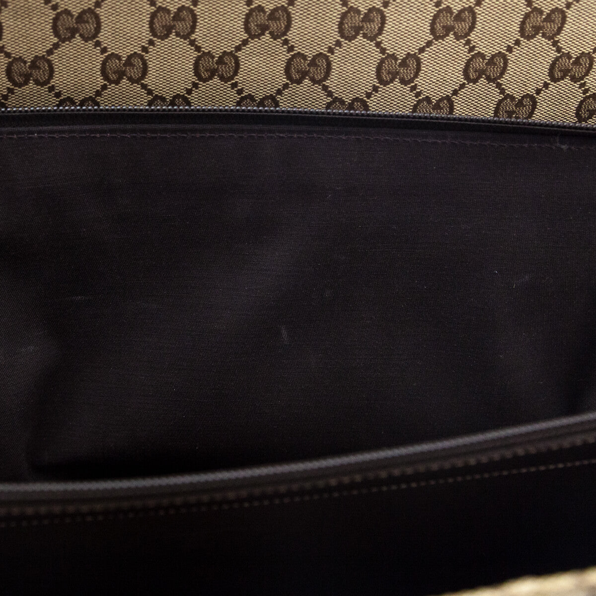 Gucci Brown Crystal Monogram Large Tote