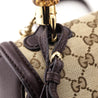 Gucci Brown GG Monogram Medium Bamboo Top Handle Bag - Love that Bag etc - Preowned Authentic Designer Handbags & Preloved Fashions