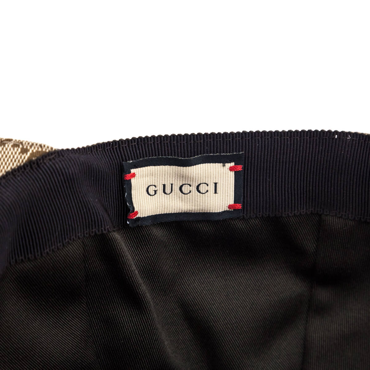 Gucci Brown GG Monogram Original Web Baseball Hat Size M - Love that Bag etc - Preowned Authentic Designer Handbags & Preloved Fashions