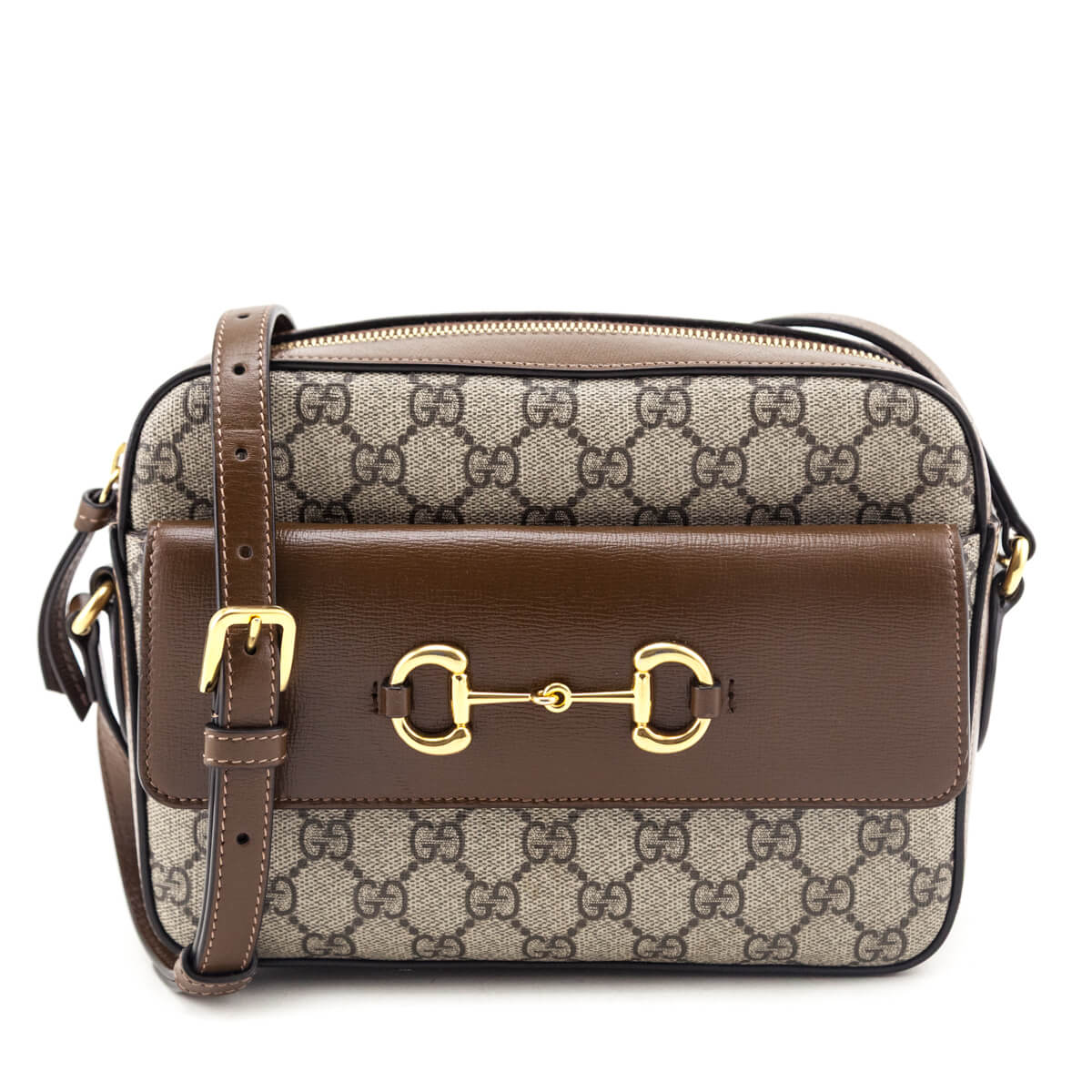 GucciBrownGGSupremeMonogramSmallHorsebit1955ShoulderBag-1.jpg
