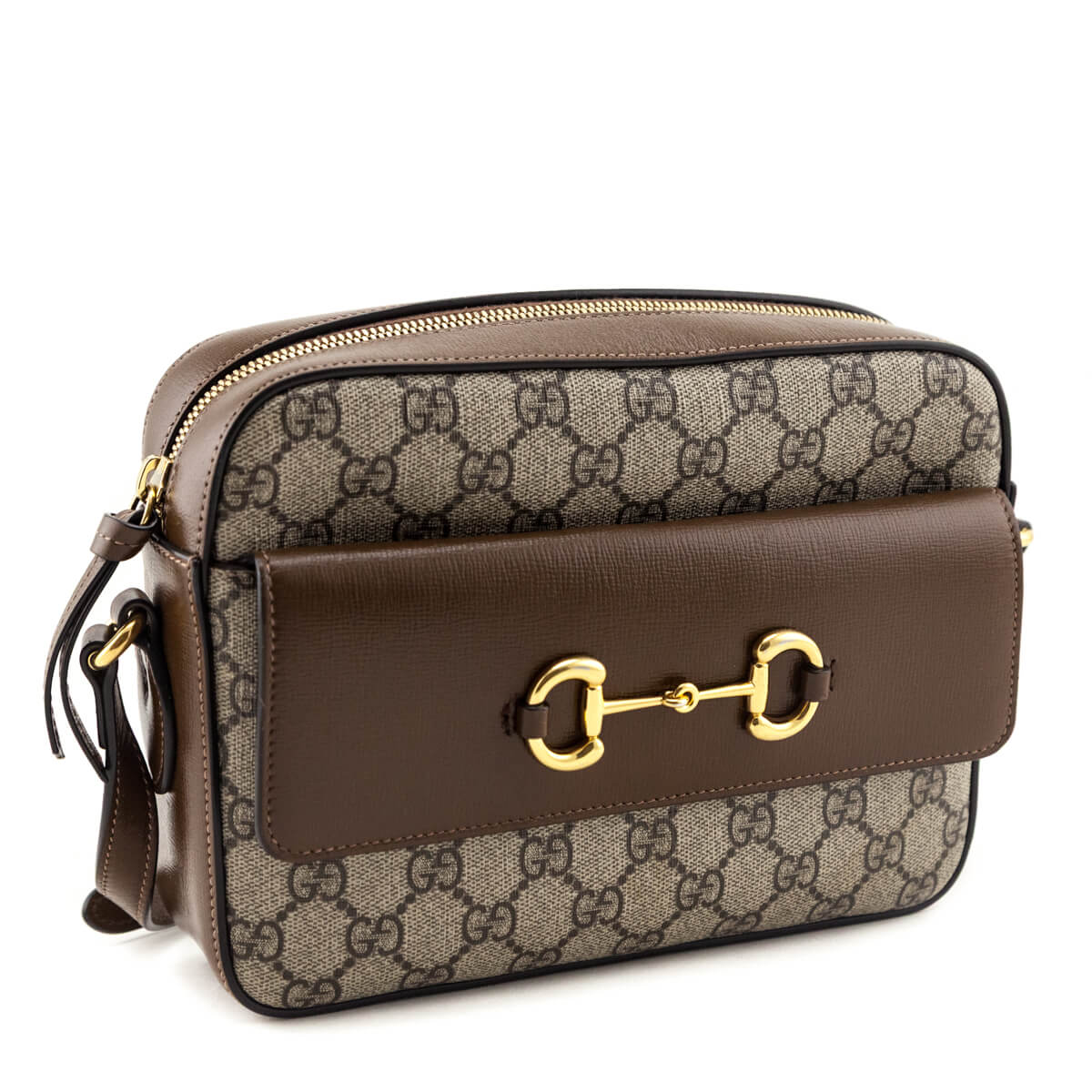 GucciBrownGGSupremeMonogramSmallHorsebit1955ShoulderBag-2.jpg