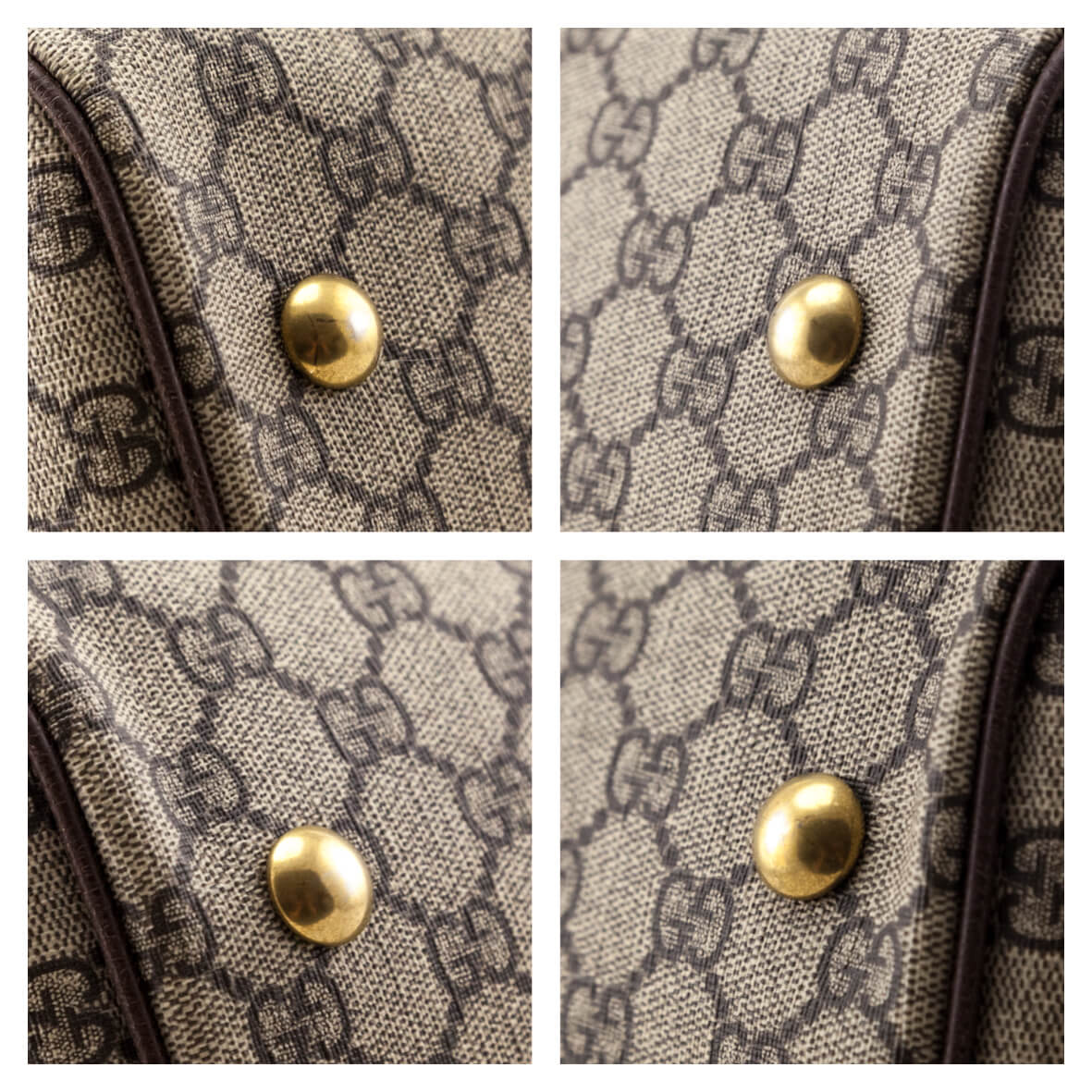 Gucci Brown Monogram GG Supreme Canvas Web Ophidia Medium Duffle Bag - Love that Bag etc - Preowned Authentic Designer Handbags & Preloved Fashions