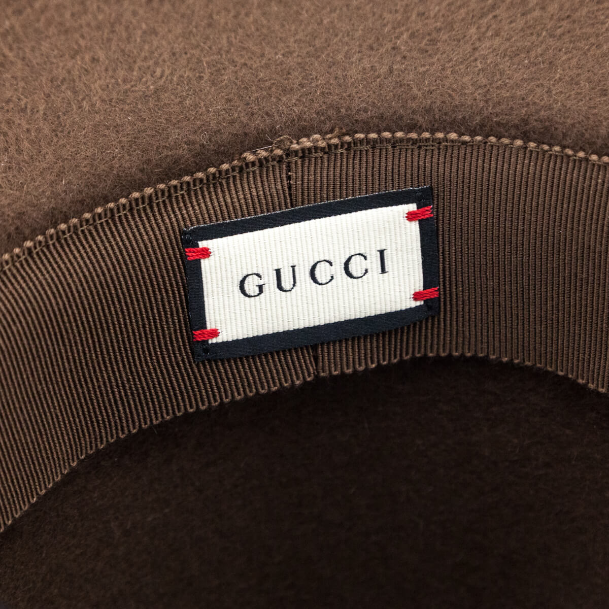 Gucci Brown Rabbit Felt Sereno Hat Size S - Love that Bag etc - Preowned Authentic Designer Handbags & Preloved Fashions