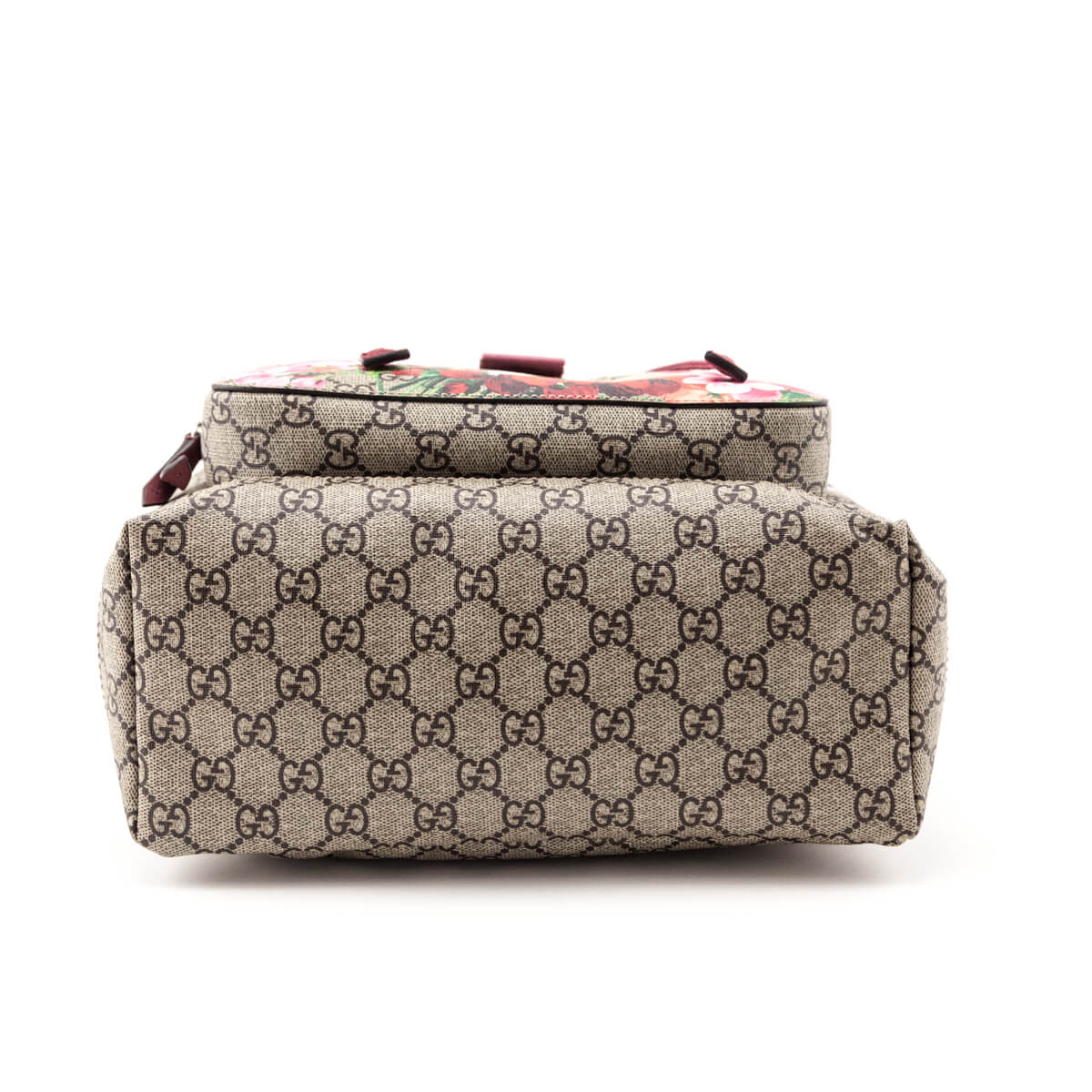 Gucci Dry Rose GG Supreme Monogram Blooms Backpack - Love that Bag etc - Preowned Authentic Designer Handbags & Preloved Fashions