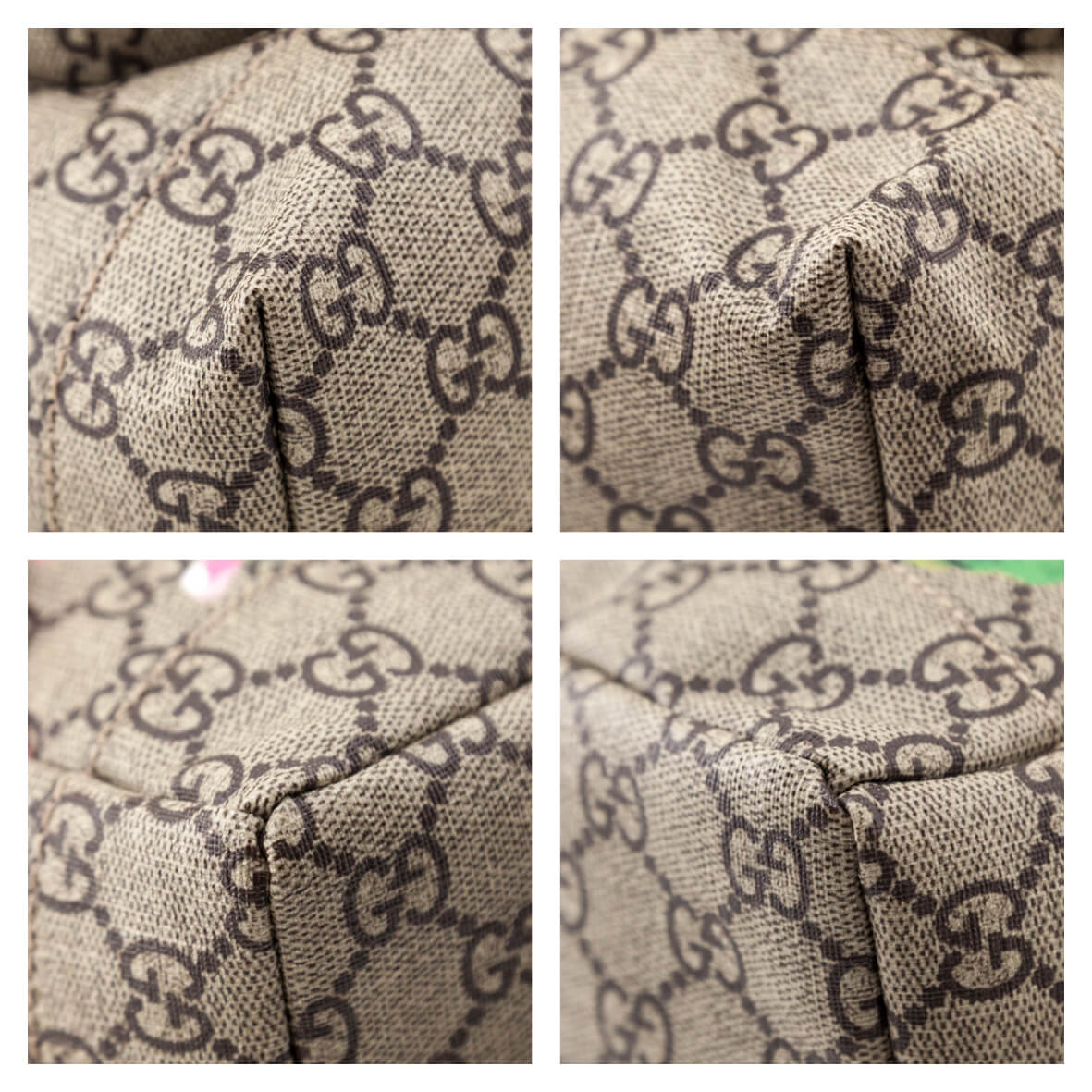 Gucci Dry Rose GG Supreme Monogram Blooms Backpack - Love that Bag etc - Preowned Authentic Designer Handbags & Preloved Fashions