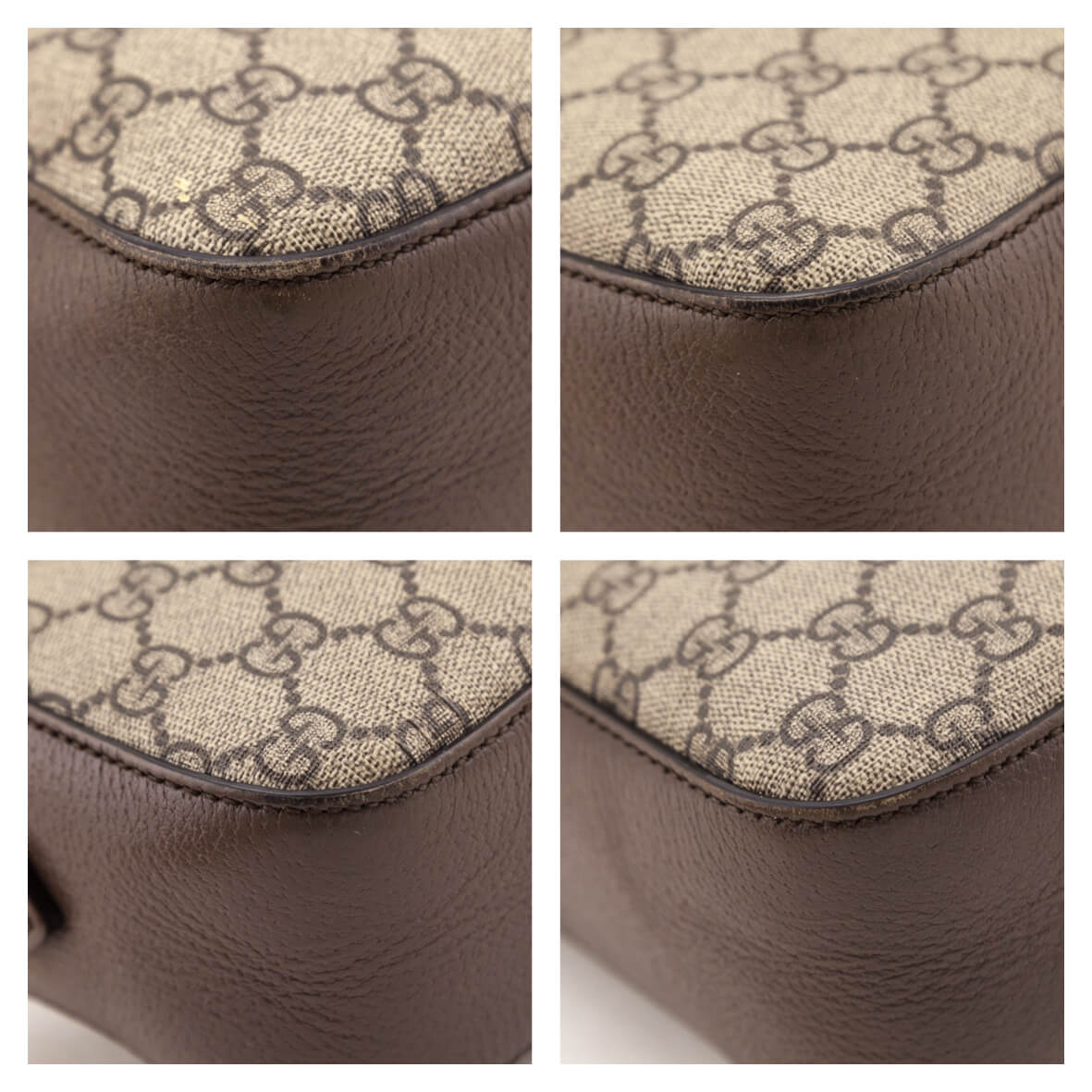 Gucci GG Supreme Monogram Web Neo Vintage Shoulder Bag