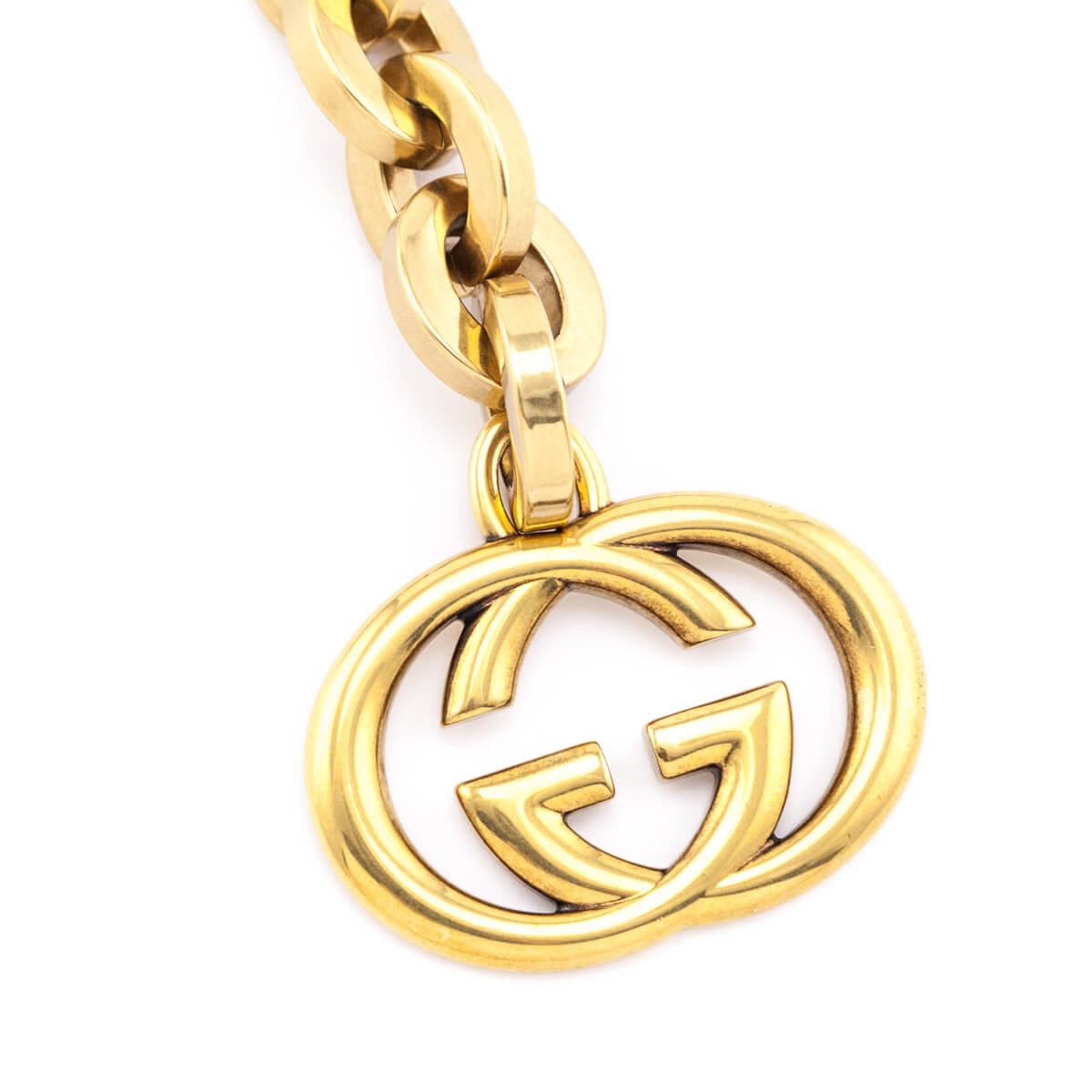 Gucci Gold Chain Interlocking G Charm Waist Belt - Love that Bag etc - Preowned Authentic Designer Handbags & Preloved Fashions