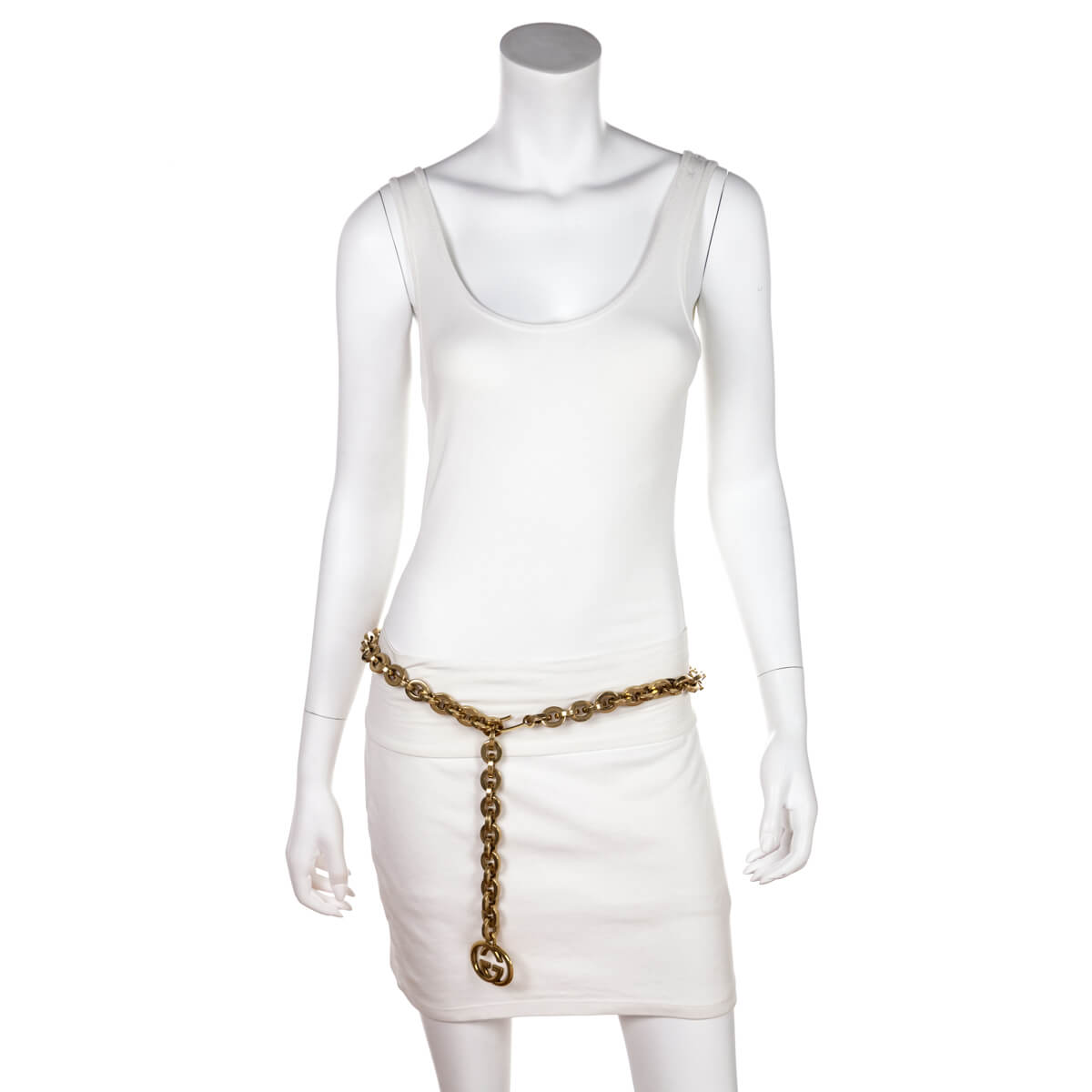 Gucci Gold Chain Interlocking G Charm Waist Belt - Love that Bag etc - Preowned Authentic Designer Handbags & Preloved Fashions