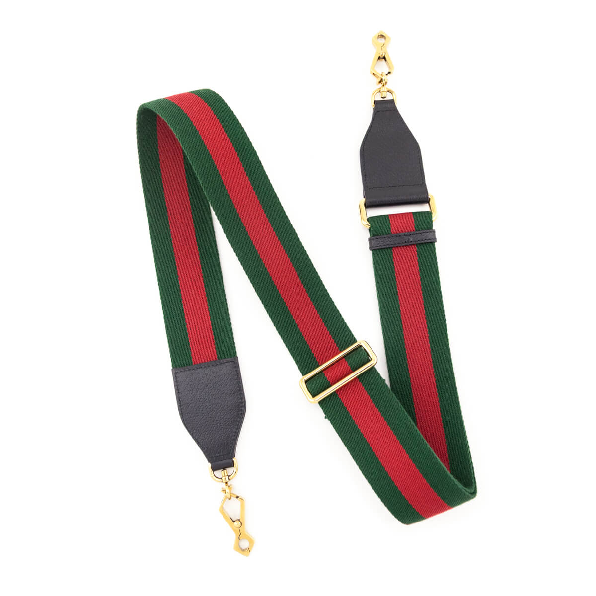 Gucci Green Web Bag Strap - Love that Bag etc - Preowned Authentic Designer Handbags & Preloved Fashions