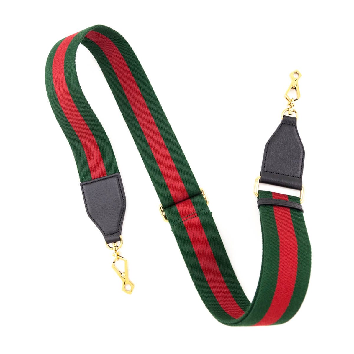 Gucci Green Web Bag Strap - Love that Bag etc - Preowned Authentic Designer Handbags & Preloved Fashions