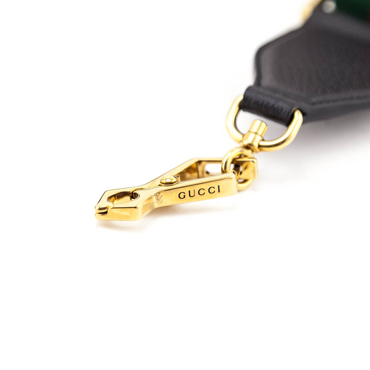 Gucci Green Web Bag Strap - Love that Bag etc - Preowned Authentic Designer Handbags & Preloved Fashions