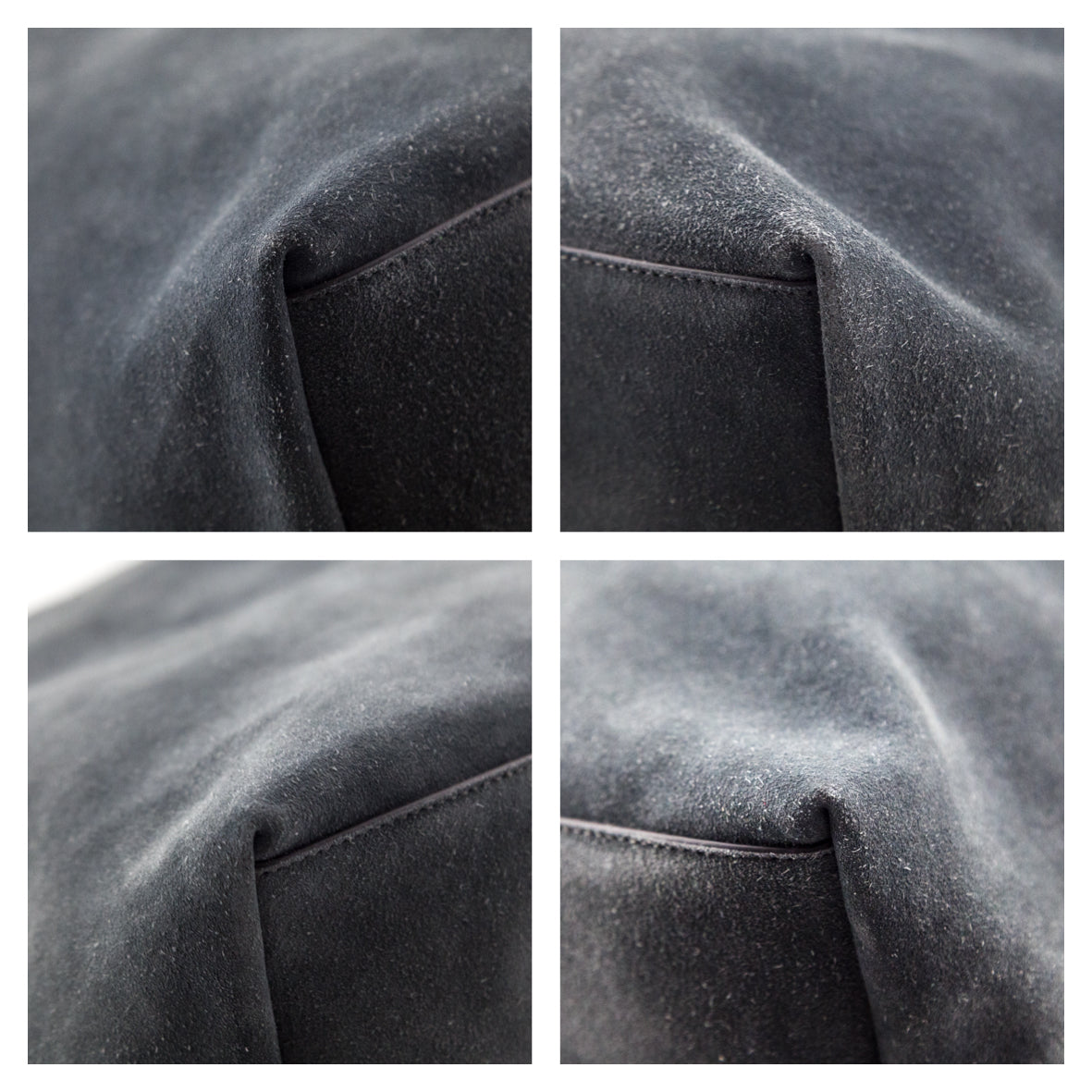 Gucci Grey Suede Beatrix Horsebit Large Tote Bag