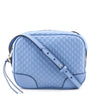 Gucci Mineral Blue Microguccissima Bree Crossbody Bag - Love that Bag etc - Preowned Authentic Designer Handbags & Preloved Fashions