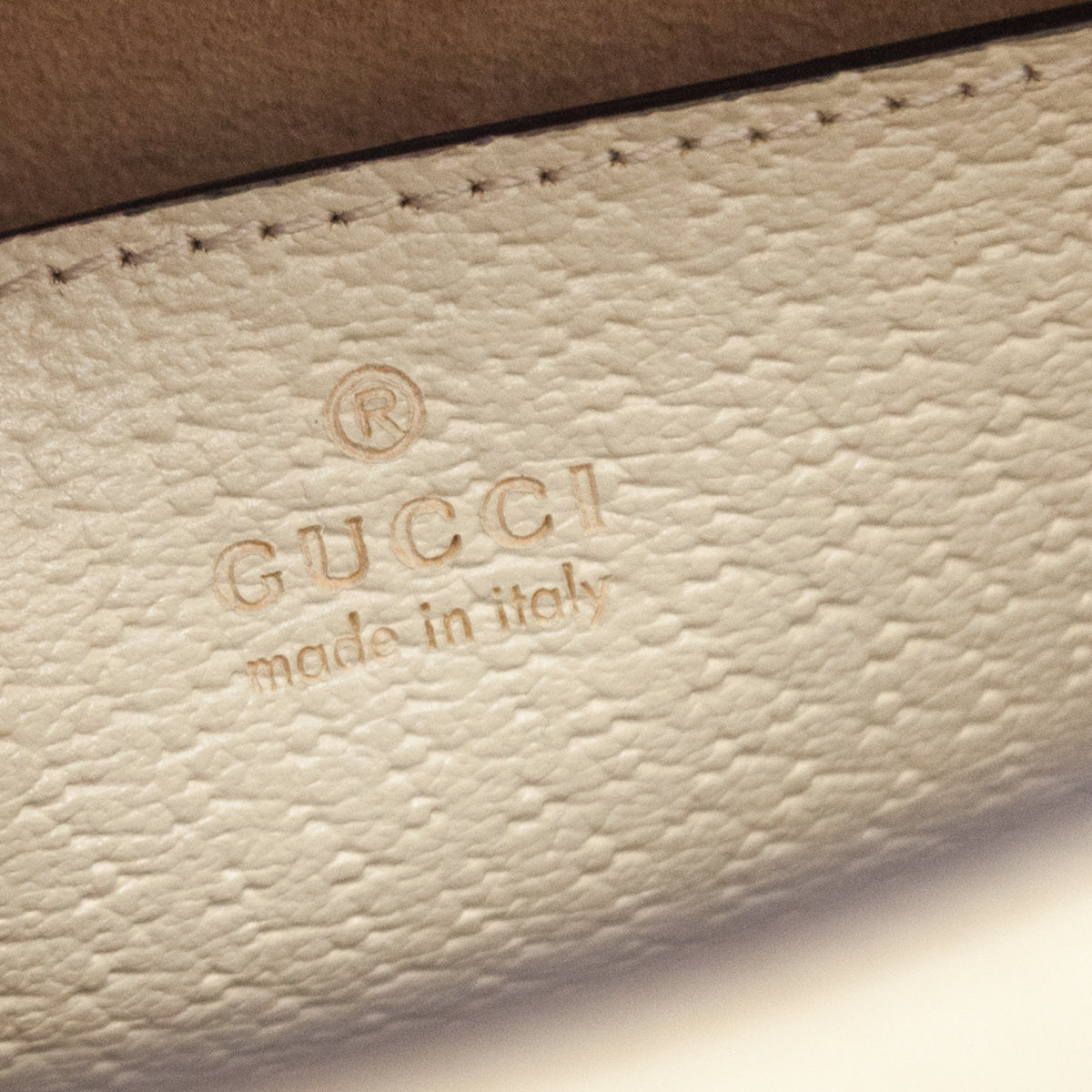 Gucci Mystic White Textured Dollar Calfskin Web Medium Diana Tote Bag - Love that Bag etc - Preowned Authentic Designer Handbags & Preloved Fashions