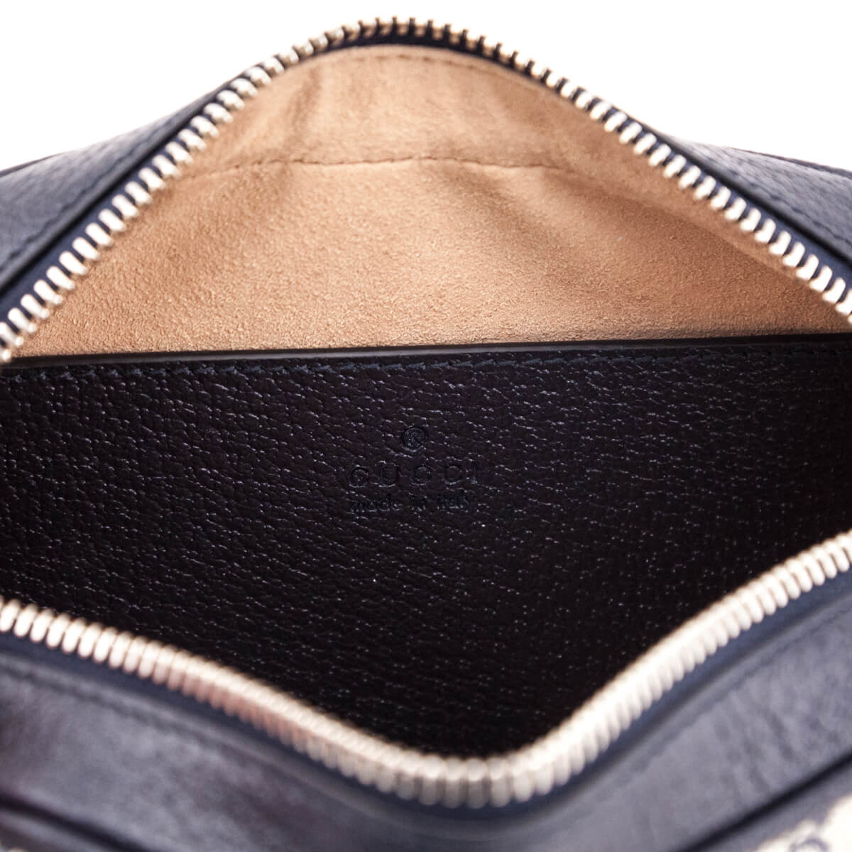 Gucci Navy GG Supreme Mini Ophidia GG Crossbody - Love that Bag etc - Preowned Authentic Designer Handbags & Preloved Fashions