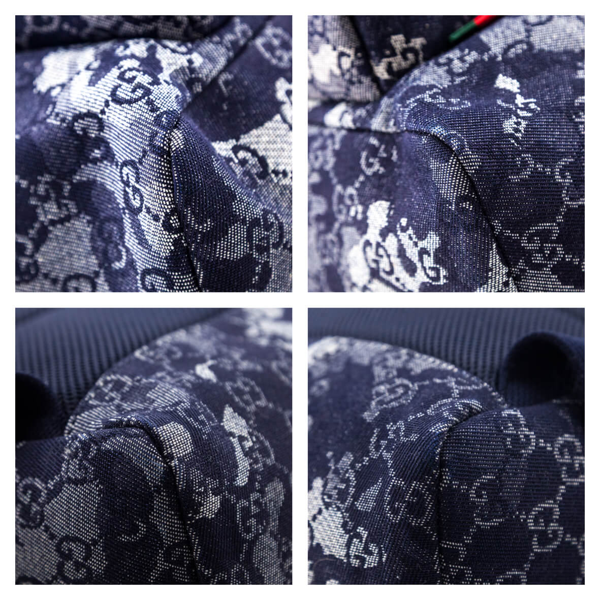 Gucci Navy Gucci GG Denim Large Backpack