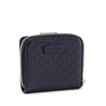 Gucci Navy Microguccissima Compact Wallet - Love that Bag etc - Preowned Authentic Designer Handbags & Preloved Fashions