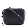 Gucci Navy Soft Microguccissima Mini Bree Messenger Bag - Love that Bag etc - Preowned Authentic Designer Handbags & Preloved Fashions