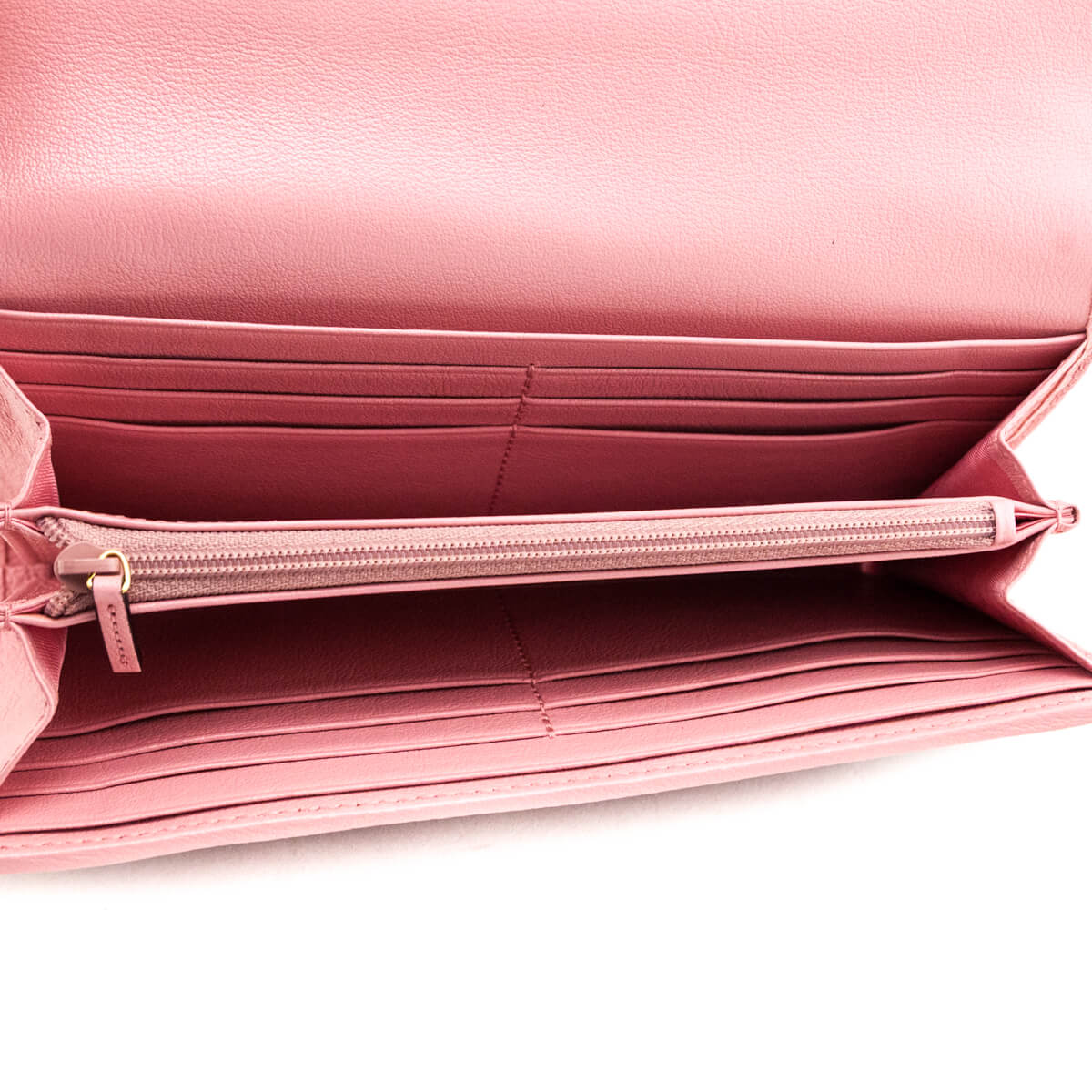 Gucci New Cherry & Wild Rose Matelasse Diagonal Torchon GG Marmont Continental Wallet