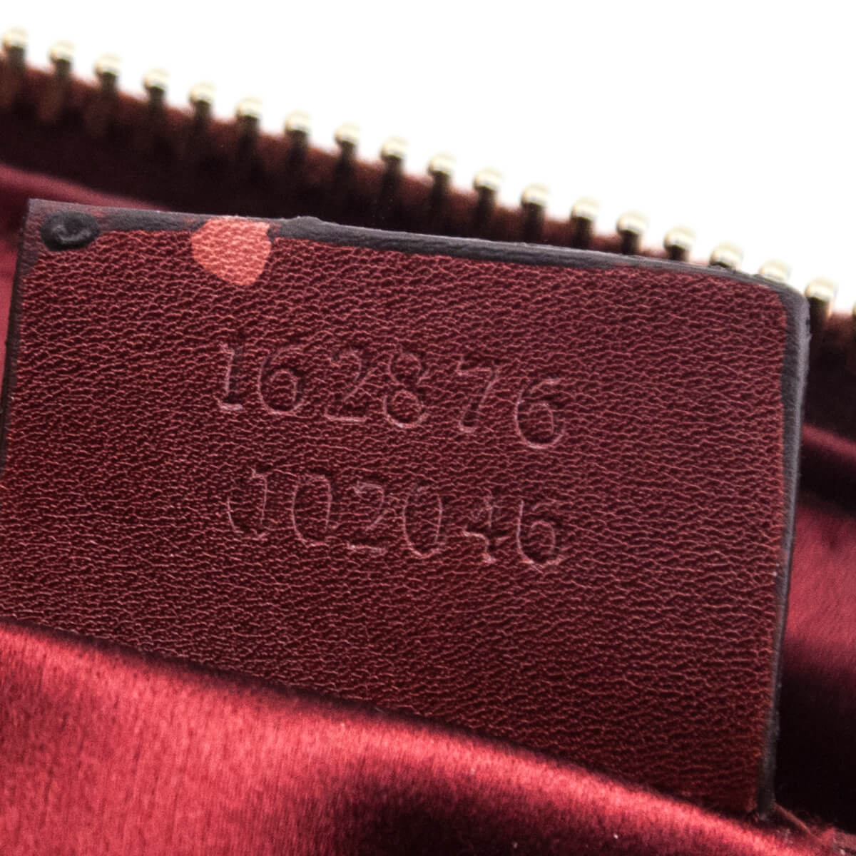 Gucci Orange Velvet GG Monogram Pochette - Love that Bag etc - Preowned Authentic Designer Handbags & Preloved Fashions