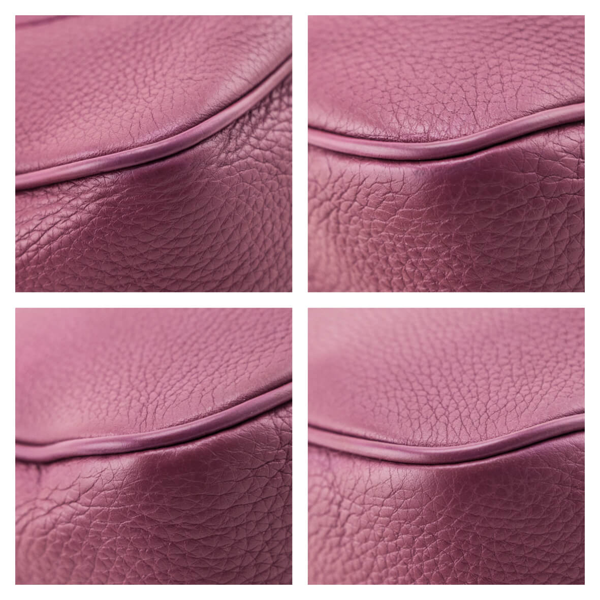 Gucci Peonia Pebbled Calfskin Soho Disco Crossbody - Love that Bag etc - Preowned Authentic Designer Handbags & Preloved Fashions